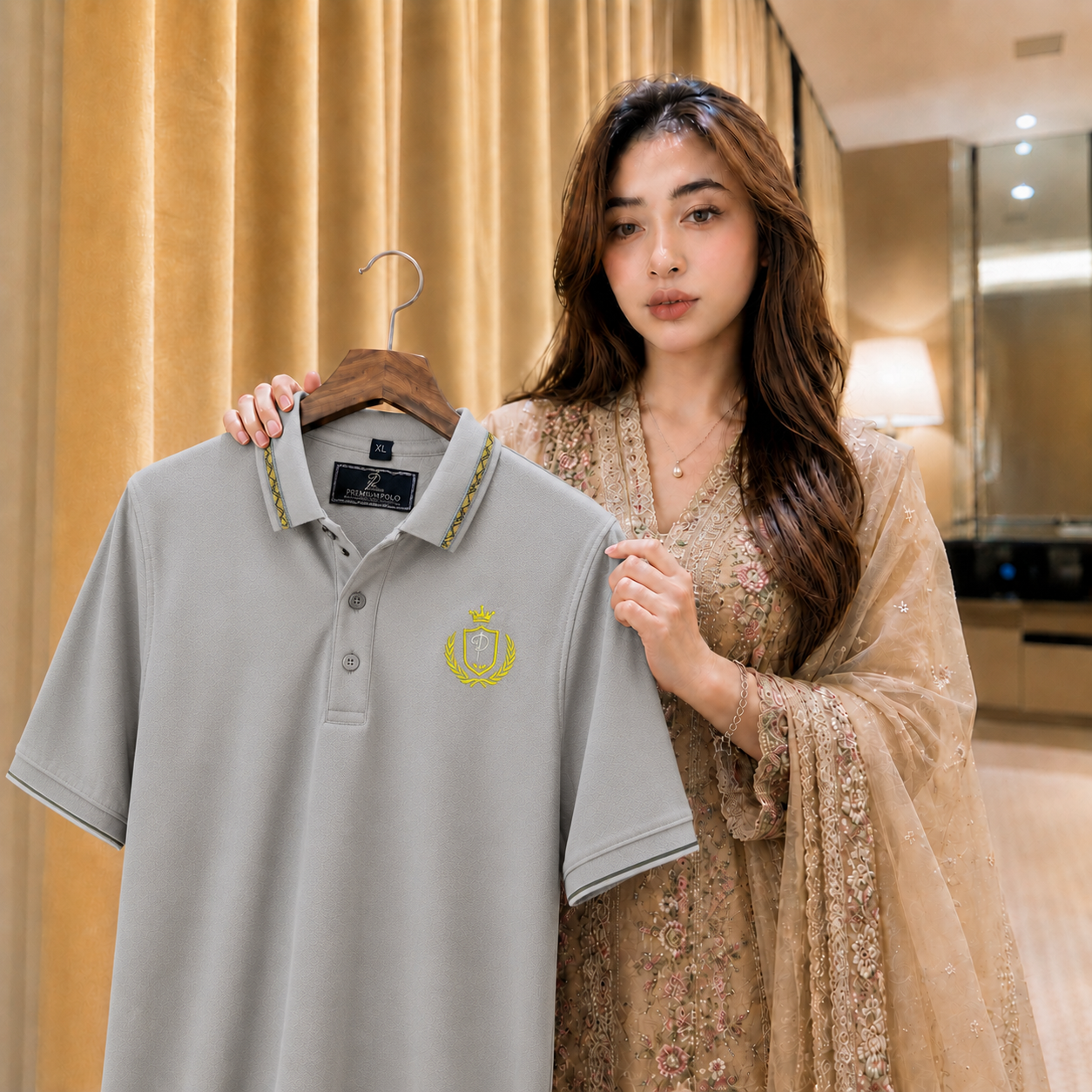 Premium Quality Polo T-Shirt For Men -Gk-1